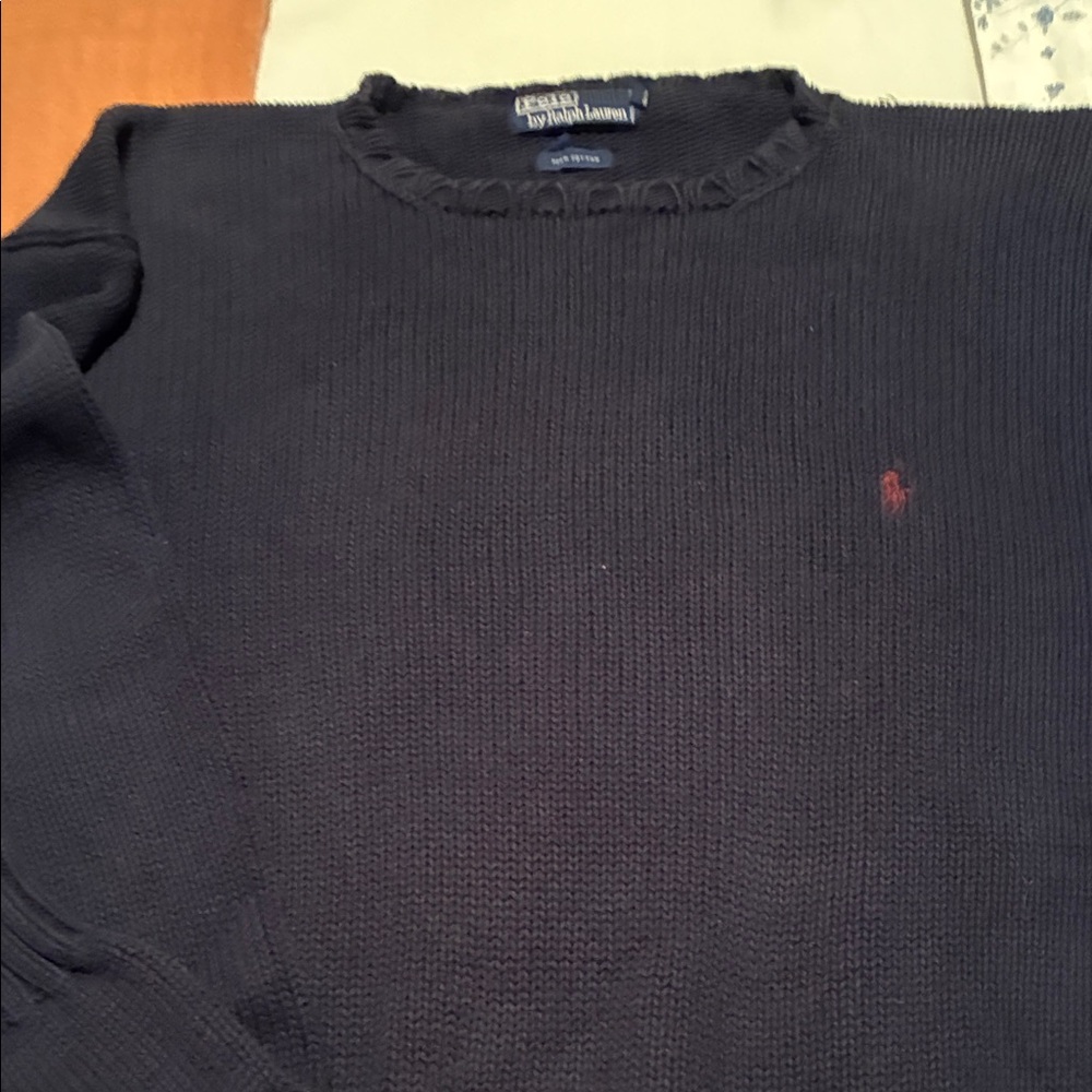 Polo Ralph Lauren Men's Navy Crewneck Sweater